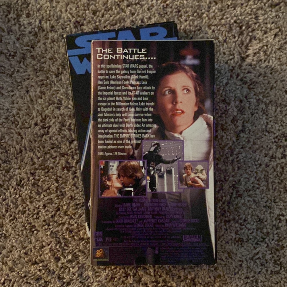 STAR WARS Trilogy Vintage VHS Set - Picture 8 of 10